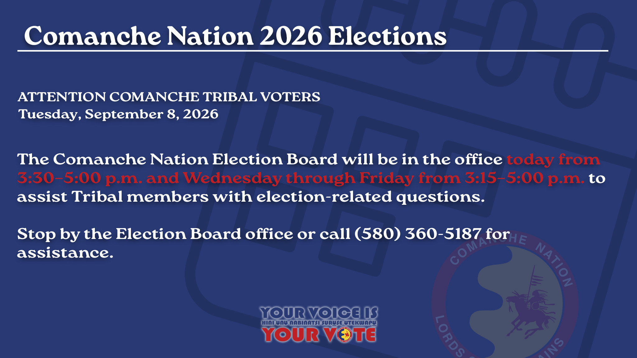 Election Board PSA 9.8.26