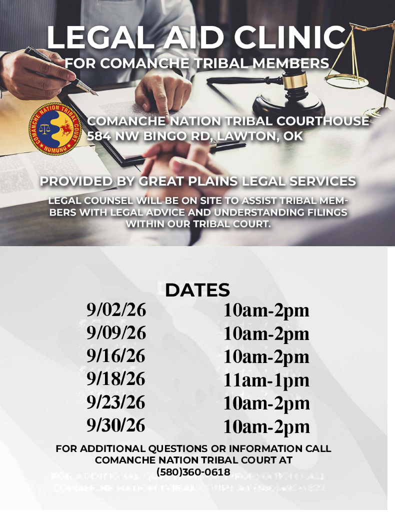 Legal Aid Clinic - September 2026
