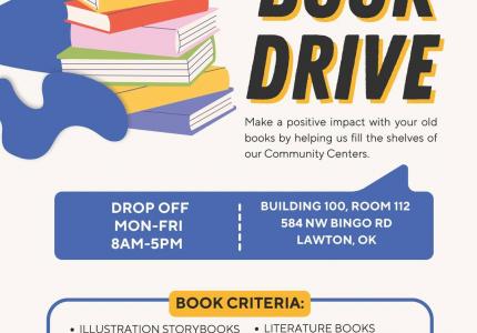 Youth Services Book Drive