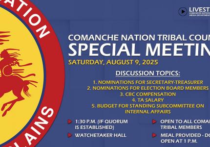 Special General Council Meeting - update