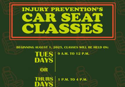 Injury Prevention Car Seat Classes