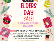 Gift Shop Elders Day Sale!
