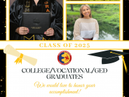 2025 Graduation Photo Flyer