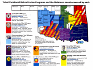 tribal vocational rehab programs map