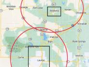 comanche nation transit service areas map