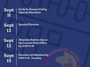 Special Election 9.12.26