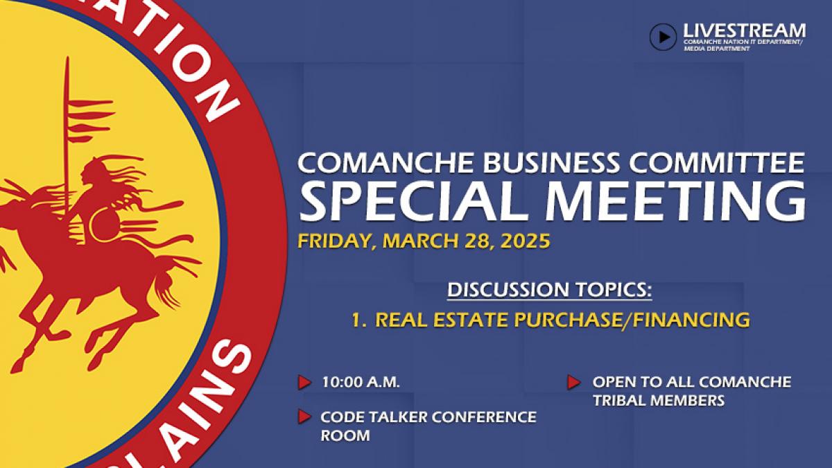 CBC Special Meeting 3.28.25