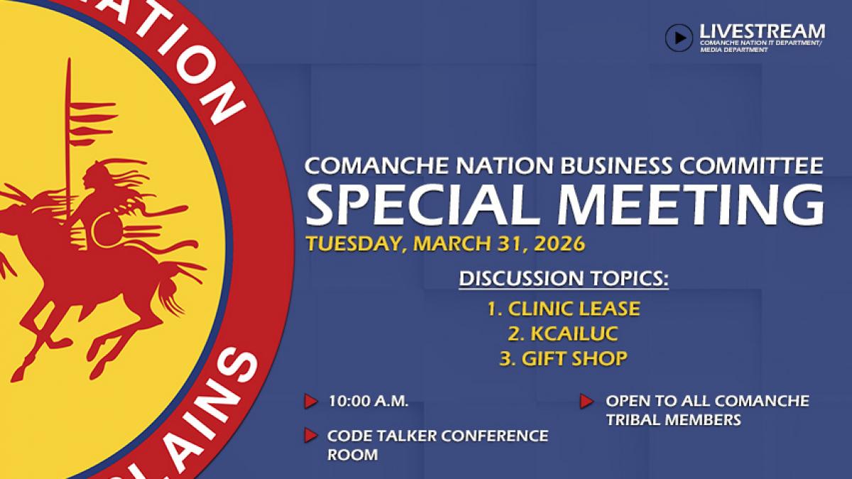 CBC Special Meeting 3.31.26