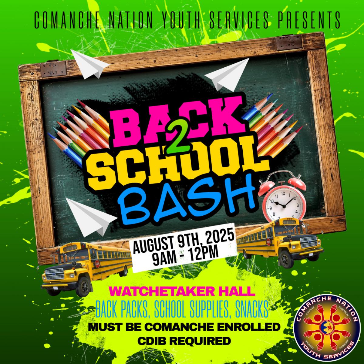 Back 2 School Bash