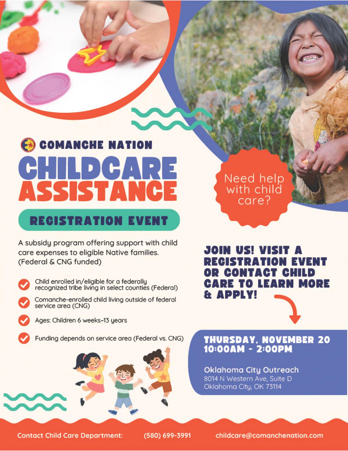 Childcare Registration Event
