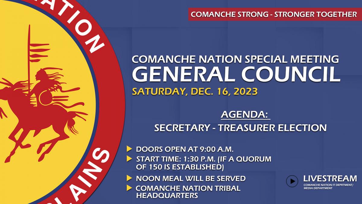 Special General Council Meeting