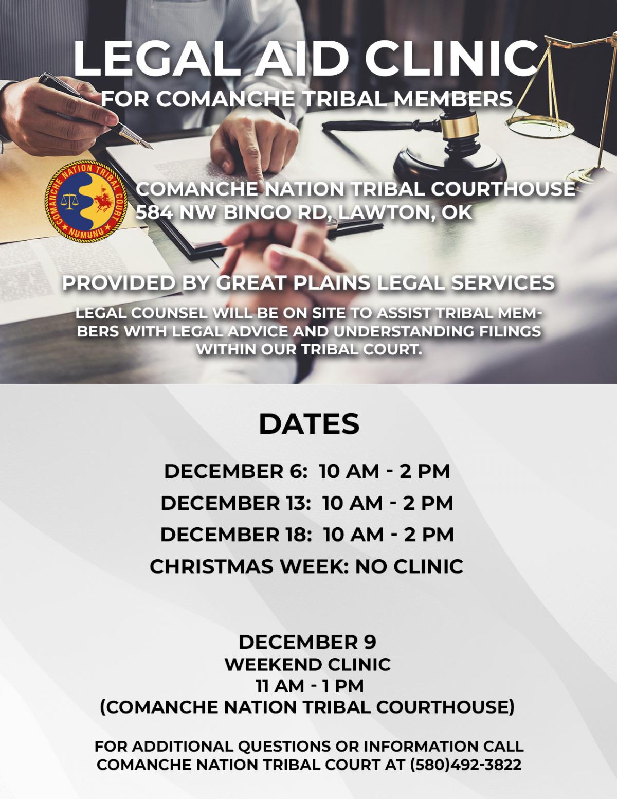 Legal Aid Flyer