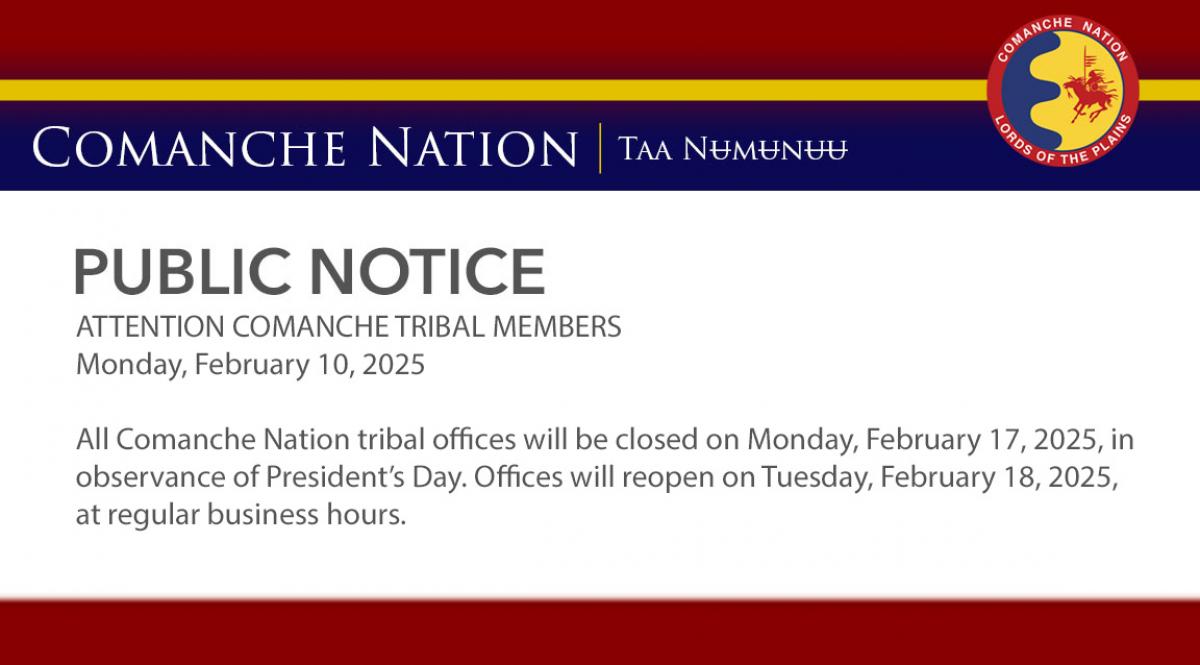 President's Day Closure