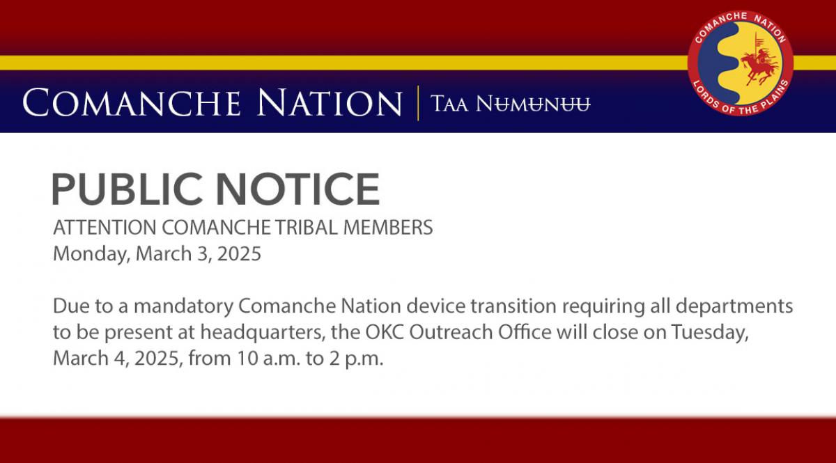 OKC Outreach Office Closure
