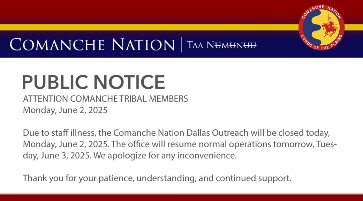Dallas Outreach Closure 6.2.25