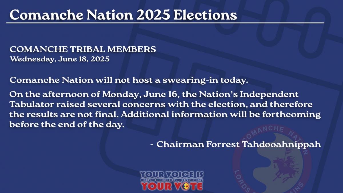 No Swearing-In for 2025 Elections