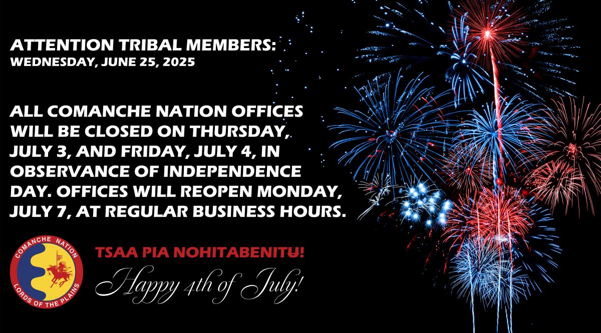 4th of July Closure