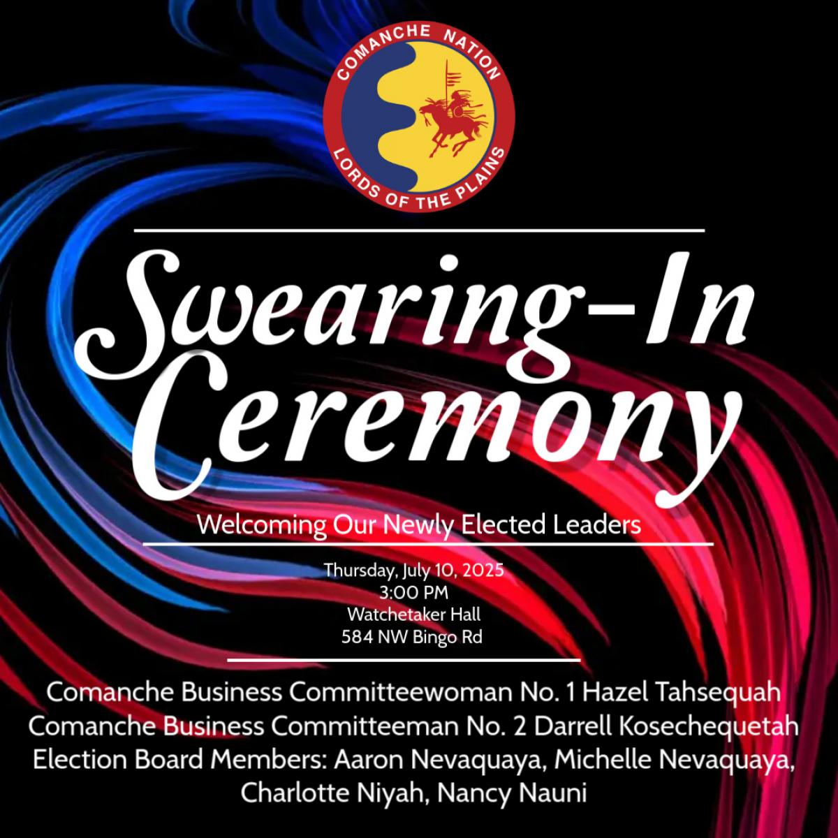 Chairman's Statement, Regarding the 2025 Elections