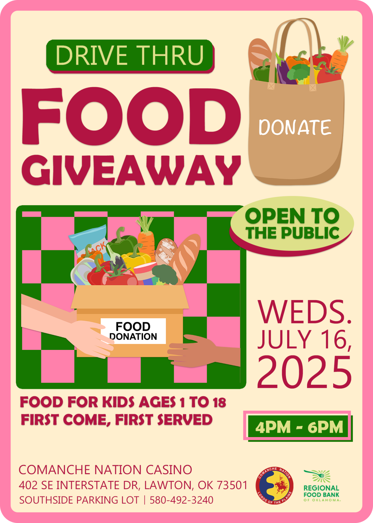 Food Giveaway - CNC