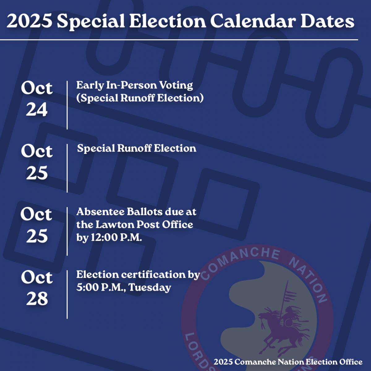 Special Runoff Election Day