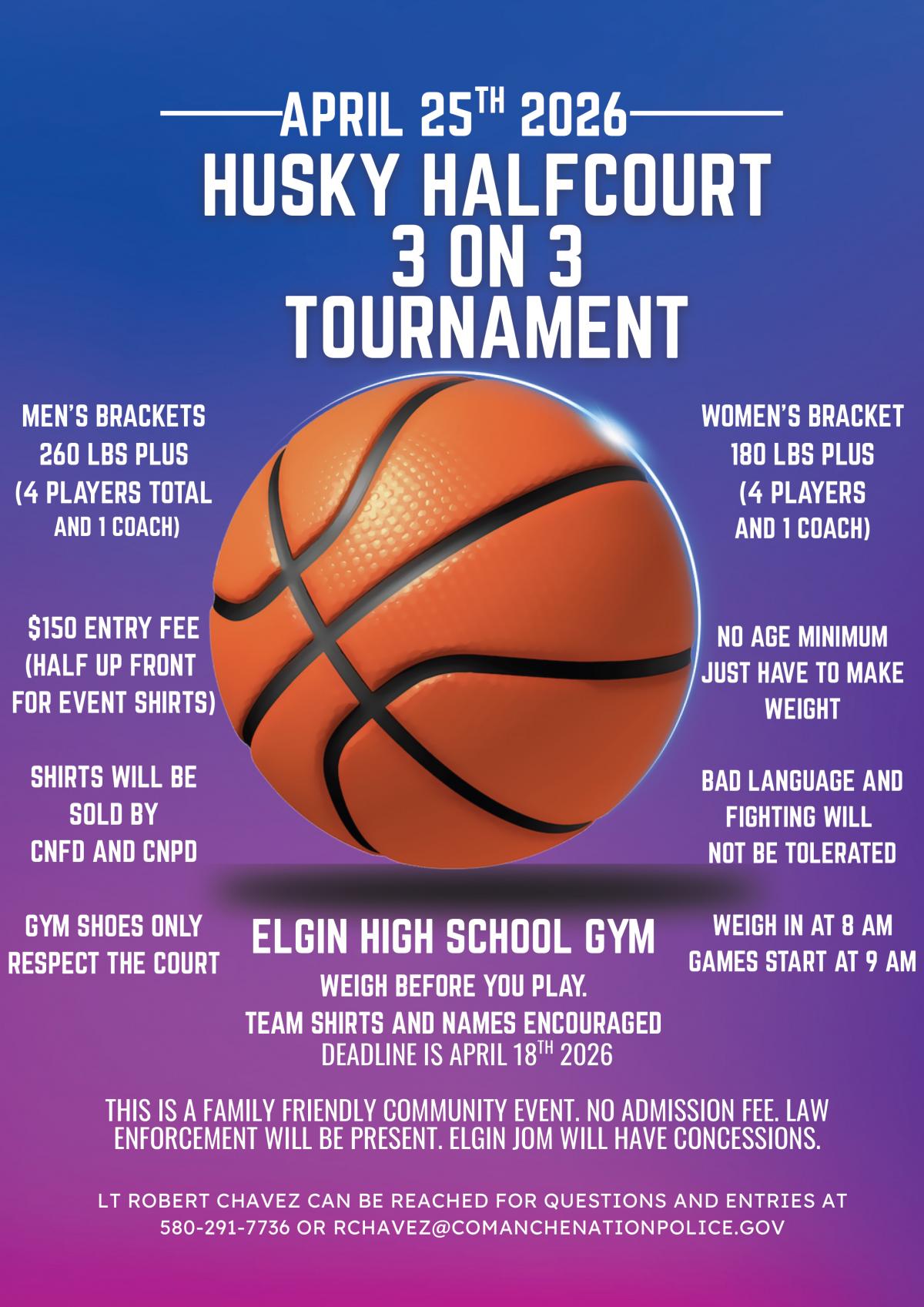 Husky Halfcourt 3-on-3 Tournament 