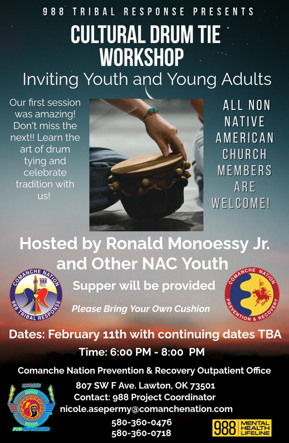 Cultural Drum Tie Workshop