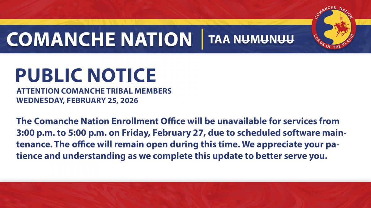 Enrollment Office Closure 2.27.26