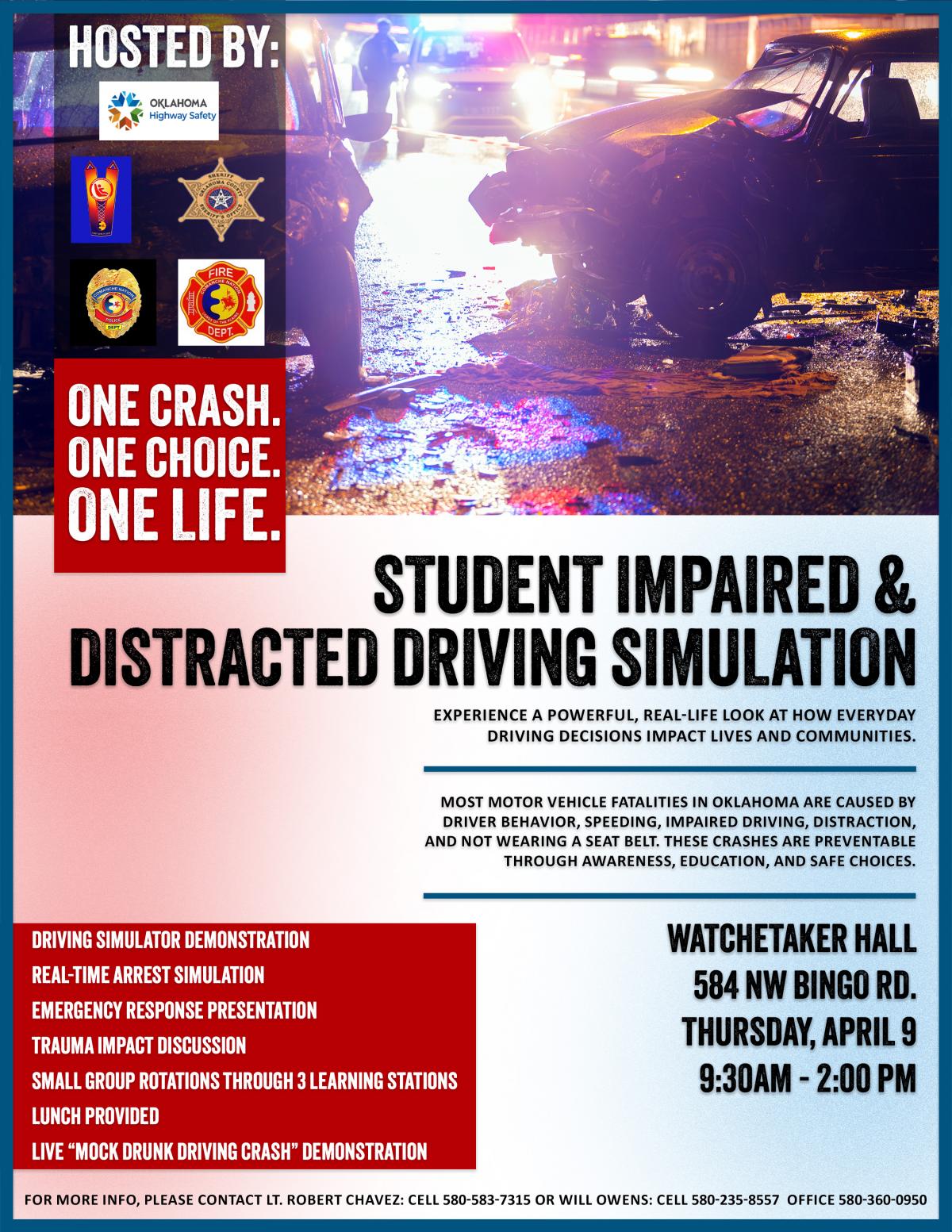Student Impaired & Distracted Driving Simulation