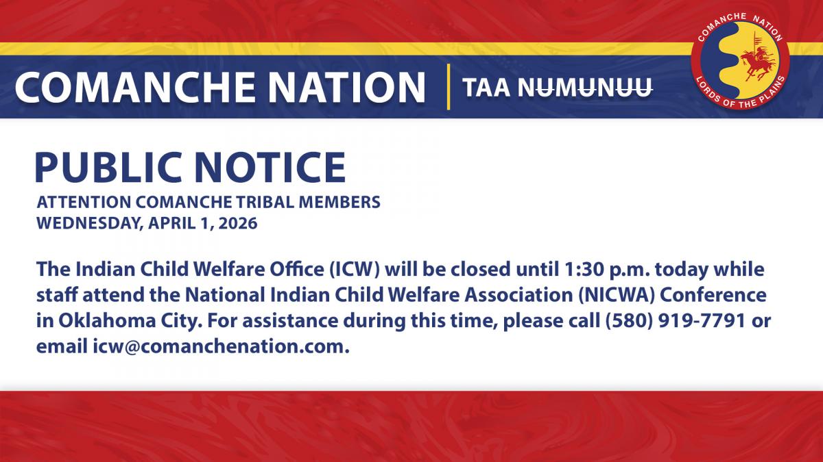 ICW Office Closure 4.1.26