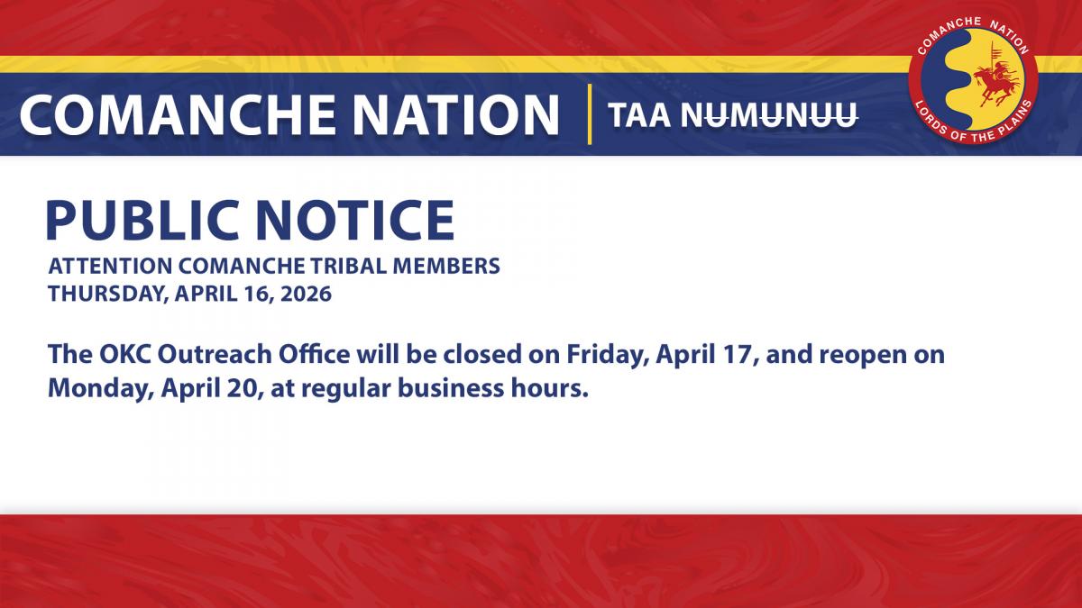OKC Outreach Office Closure 4.17.26