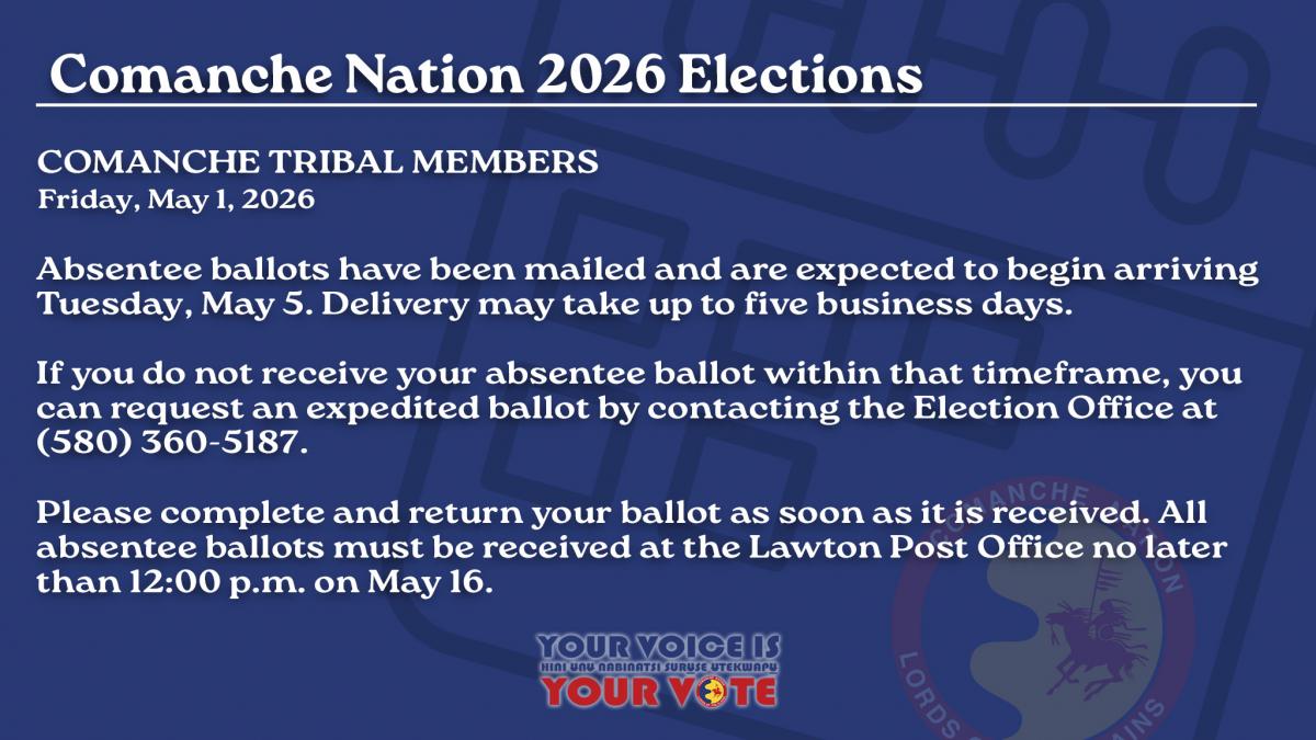 Elections PSA: Absentee Ballots Have Been Mailed Out