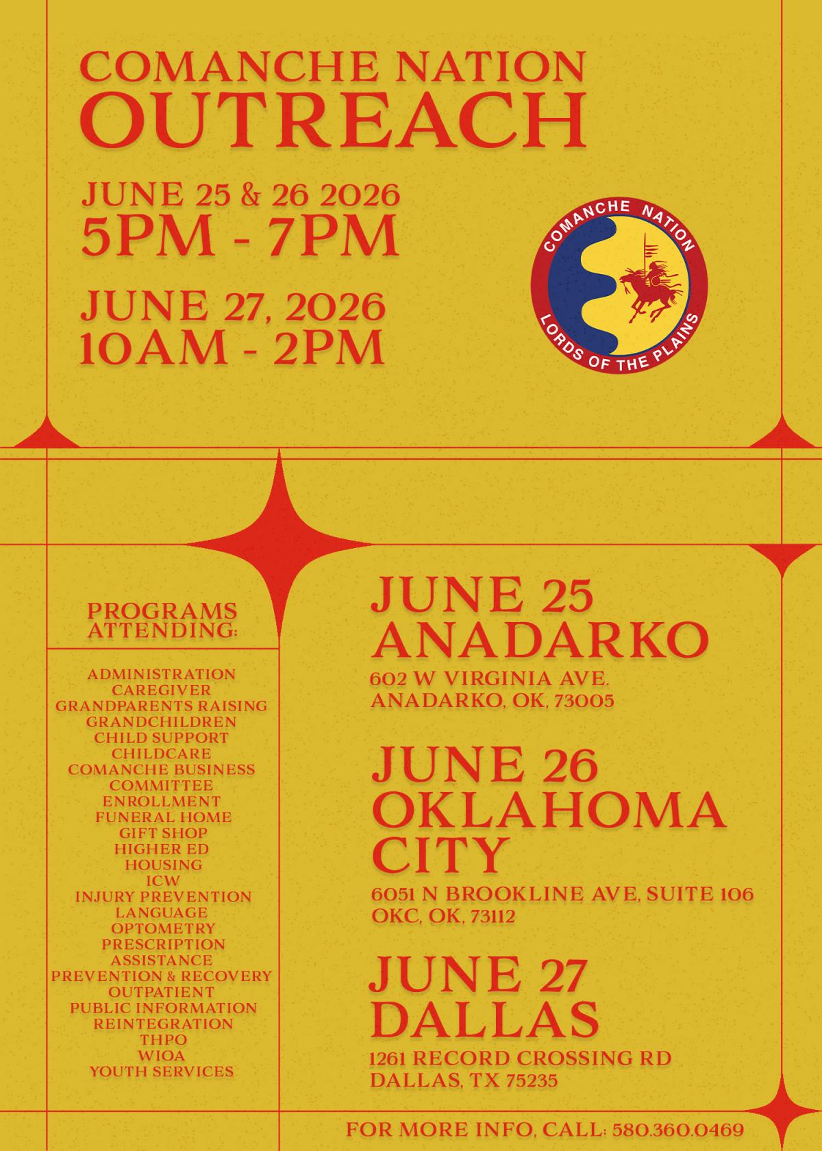 Outreach Tour - Anadarko & OKC