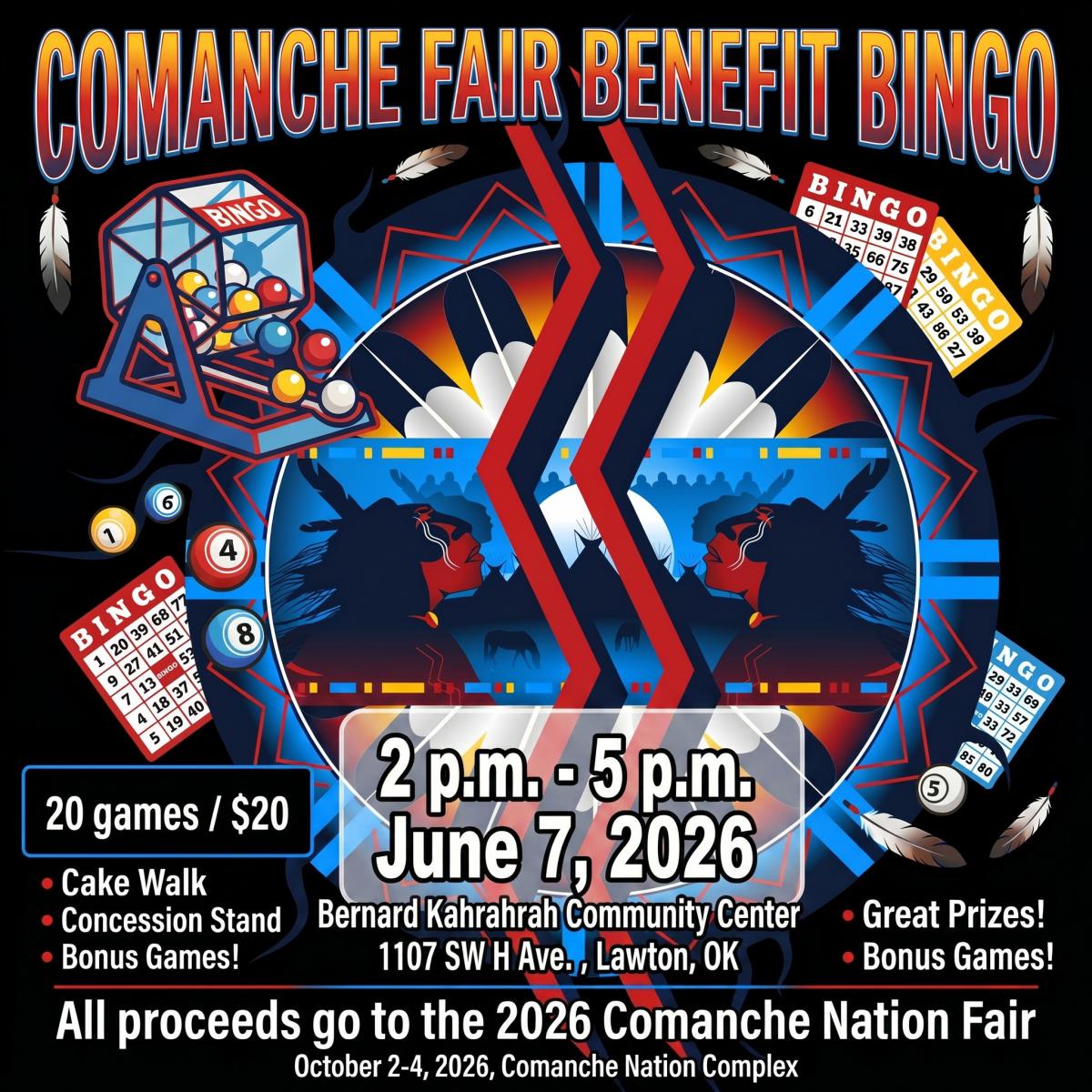 Comanche Fair Benefit Bingo