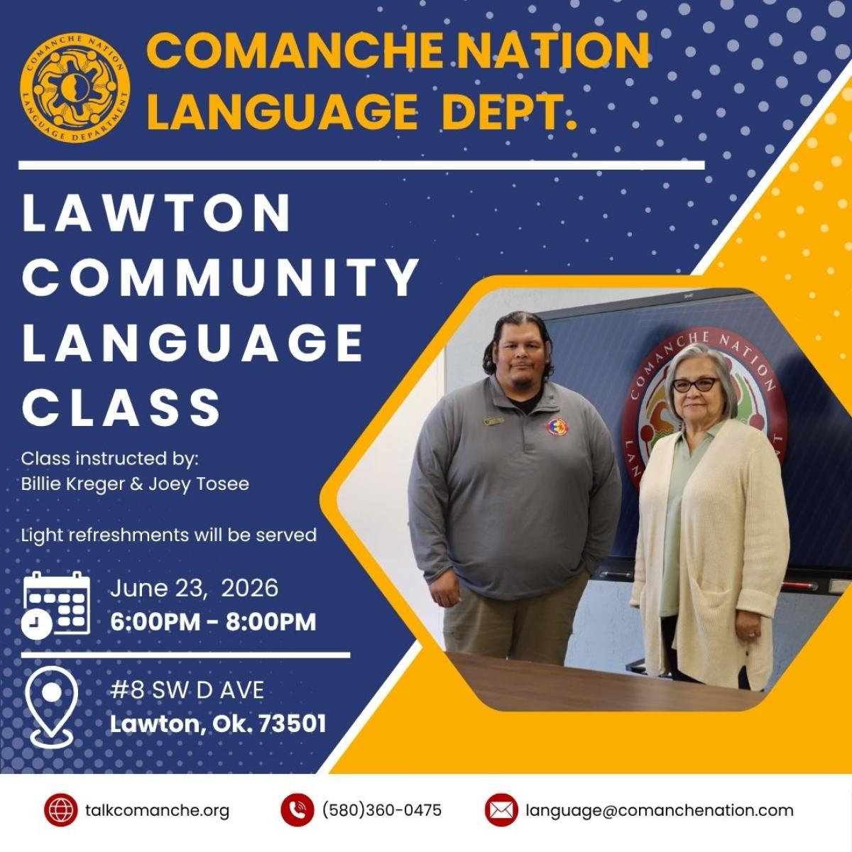 Lawton Community Language Class
