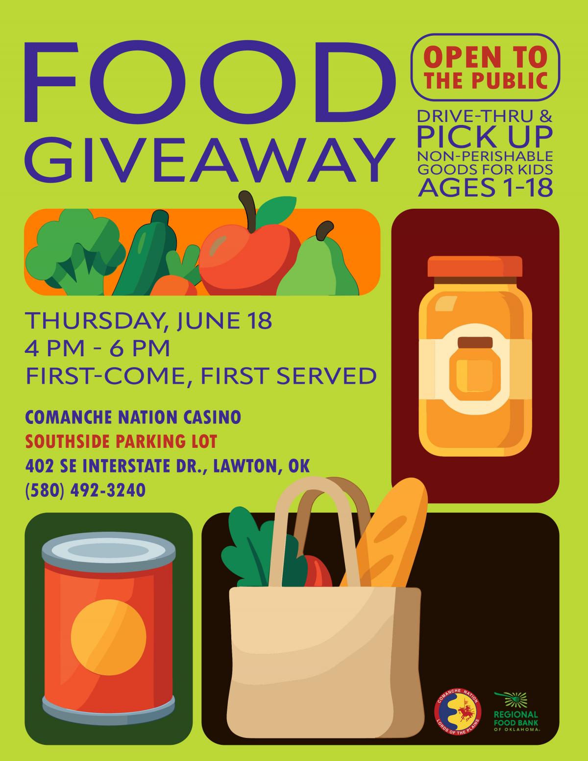 2026 Food Giveaway - CNC