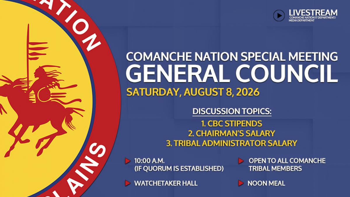 Special General Council Meeting 8.8.26