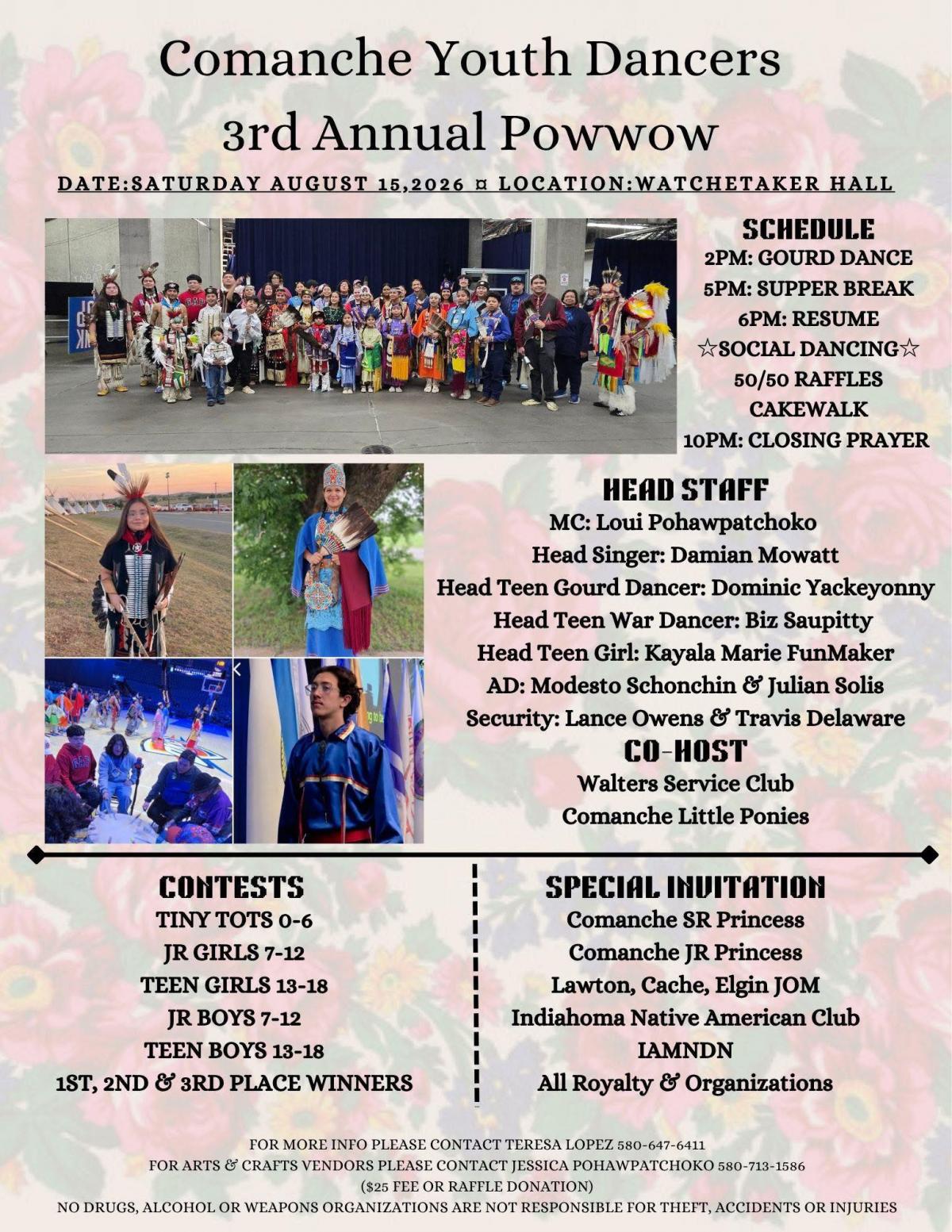 Comanche Youth Dancers 3rd Annual Powwow