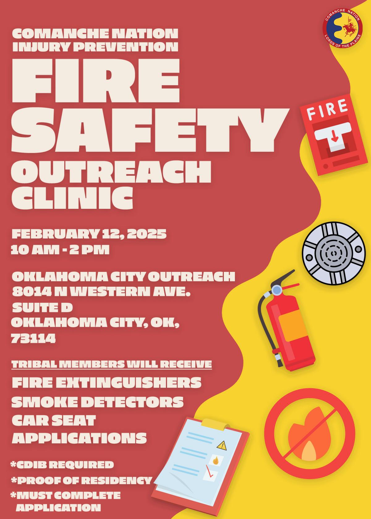 Fire Safety OKC Outreach Clinic