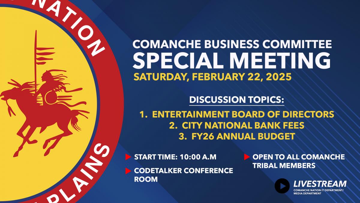 CBC Special Meeting - February 22, 2025