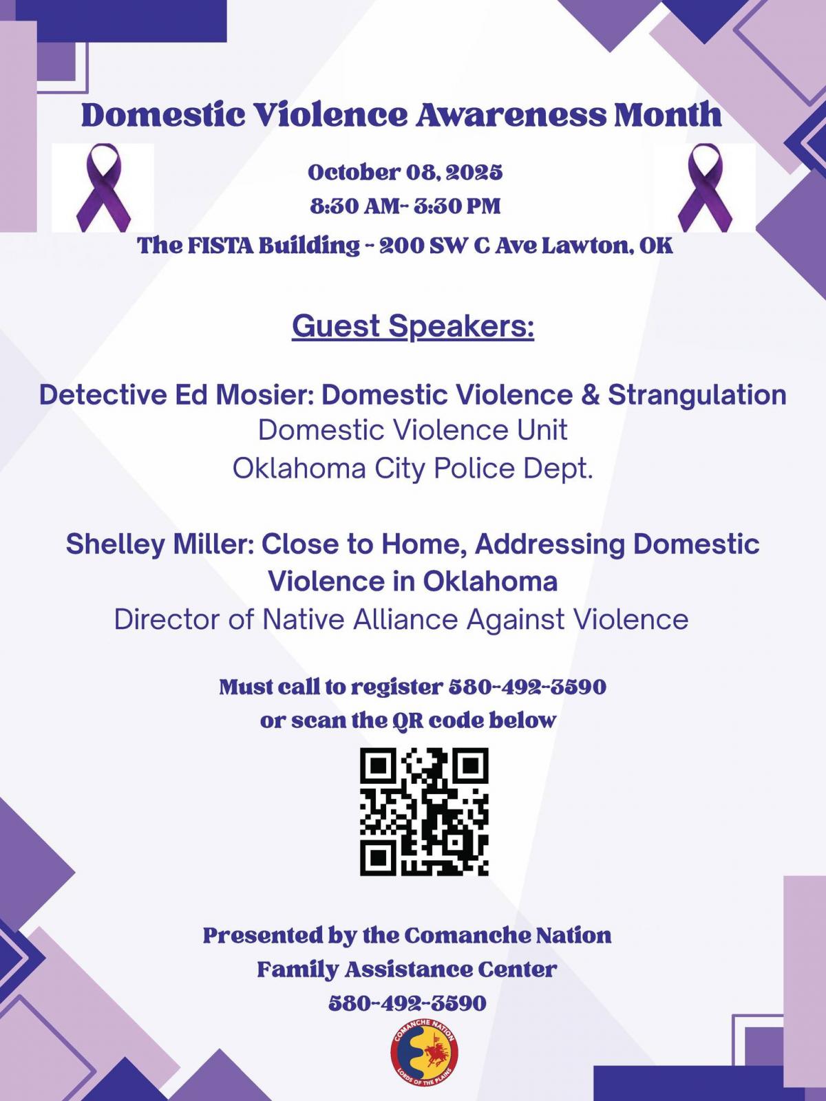 Domestic Violence Awareness Month Event