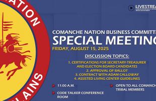CBC Special Meeting 8.15.25