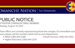 Department Phone Line Outages
