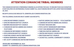 tribal church funding