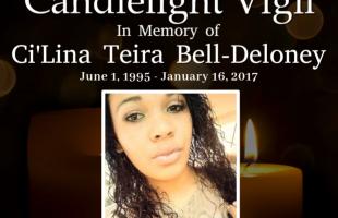 Candlelight Vigil - Ci'Lina Teira Bell-Deloney