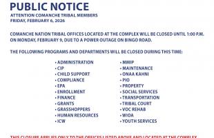 Complex Location Office Closure 2.9.26