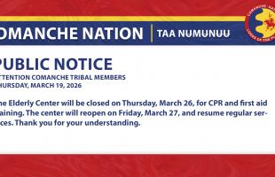 Elderly Center Closure 3.26.26