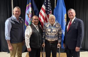 Secretary-Treasurer Benny Tahmahkera Advocates for Native Veterans at Roundtable