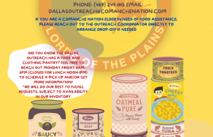 Dallas Outreach Food Pantry is Available!