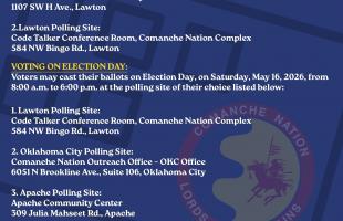 2026 General Election Polling Sites