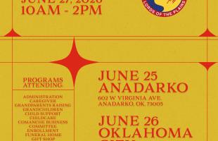 2026 Comanche Nation Outreach Tour